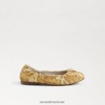 ילדים הַנעָלָה Sam Edelman פליציה בלט שטוח כּוּרכּוּם 4XL22X983 - Image 2