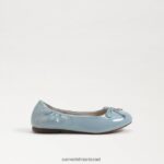 ילדים הַנעָלָה Sam Edelman פליציה בלט שטוח כחול גאות 4XL22X999 - Image 2