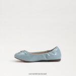 ילדים הַנעָלָה Sam Edelman פליציה בלט שטוח כחול גאות 4XL22X999 - Image 4