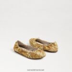 ילדים הַנעָלָה Sam Edelman פליציה בלט שטוח כּוּרכּוּם 4XL22X983 - Image 7