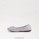 ילדים הַנעָלָה Sam Edelman פליציה בלט שטוח לילך רך 4XL22X1000 - Image 4