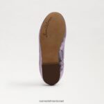 ילדים הַנעָלָה Sam Edelman פליציה בלט שטוח לילך קוורץ 4XL22X994 - Image 6