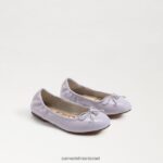 ילדים הַנעָלָה Sam Edelman פליציה בלט שטוח לילך רך 4XL22X1000