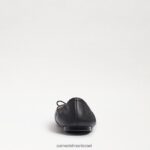 ילדים הַנעָלָה Sam Edelman פליציה בלט שטוח עור שחור 4XL22X988 - Image 5