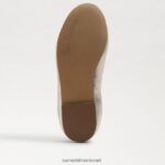ילדים הַנעָלָה Sam Edelman פליציה בלט שטוח עור עלי זהב 4XL22X993 - Image 6