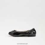 ילדים הַנעָלָה Sam Edelman פליציה בלט שטוח פטנט שחור 4XL22X998 - Image 4