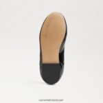 ילדים הַנעָלָה Sam Edelman פליציה בלט שטוח פטנט שחור 4XL22X998 - Image 6