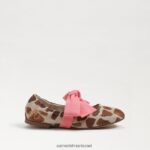 ילדים הַנעָלָה Sam Edelman שטוח בלט שמח ג'ירפה שנהב/שיזוף 4XL22X1023 - Image 2
