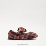 ילדים הַנעָלָה Sam Edelman שטוח בלט שמח חלודה מולטי 4XL22X1024 - Image 2