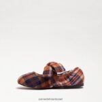 ילדים הַנעָלָה Sam Edelman שטוח בלט שמח חלודה מולטי 4XL22X1024 - Image 4