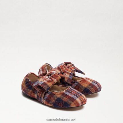 ילדים הַנעָלָה Sam Edelman שטוח בלט שמח חלודה מולטי 4XL22X1024