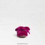 ילדים הַנעָלָה Sam Edelman שטוח בלט שמח קטיפה פטל 4XL22X1022 - Image 3