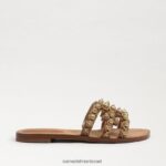 נשים הַנעָלָה Sam Edelman bay soleil סנדל cuoio 4XL22X508 - Image 2
