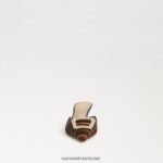 נשים הַנעָלָה Sam Edelman בריט חתלתול פרד עקב מולטי חום 4XL22X430 - Image 3