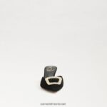 נשים הַנעָלָה Sam Edelman בריט חתלתול פרד עקב זמש שחור 4XL22X434 - Image 3