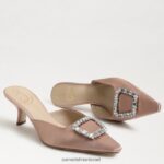 נשים הַנעָלָה Sam Edelman בריט חתלתול פרד עקב פרלין רך 4XL22X432 - Image 7