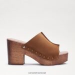 נשים הַנעָלָה Sam Edelman ג'וסלין פרד זמש וויסקי 4XL22X641 - Image 2