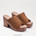 נשים הַנעָלָה Sam Edelman ג'וסלין פרד זמש וויסקי 4XL22X641