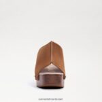 נשים הַנעָלָה Sam Edelman ג'וסלין פרד זמש וויסקי 4XL22X641 - Image 3