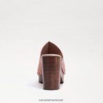 נשים הַנעָלָה Sam Edelman ג'וסלין פרד זמש חימר קניון 4XL22X639 - Image 5