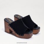 נשים הַנעָלָה Sam Edelman ג'וסלין פרד זמש שחור 4XL22X640