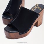 נשים הַנעָלָה Sam Edelman ג'וסלין פרד זמש שחור 4XL22X640 - Image 7
