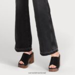 נשים הַנעָלָה Sam Edelman ג'וסלין פרד זמש שחור 4XL22X640 - Image 8