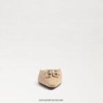 נשים הַנעָלָה Sam Edelman ג'יידן מחודדת בבוהן שטוחה עץ אשור מולבן 4XL22X723 - Image 3