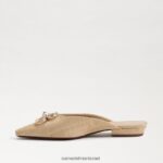 נשים הַנעָלָה Sam Edelman ג'יידן מחודדת בבוהן שטוחה עץ אשור מולבן 4XL22X723 - Image 4