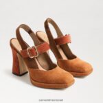 נשים הַנעָלָה Sam Edelman גילie slingback מרי ג'יין עקב כחול מונטרוז 4XL22X312 - Image 2