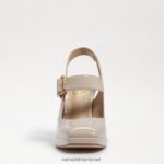נשים הַנעָלָה Sam Edelman גילie slingback מרי ג'יין עקב פטנט פשתן 4XL22X315 - Image 3