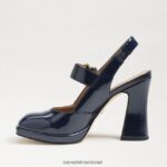 נשים הַנעָלָה Sam Edelman גילie slingback מרי ג'יין עקב צי מלכותי 4XL22X313 - Image 4