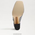 נשים הַנעָלָה Sam Edelman גילie slingback מרי ג'יין עקב צי מלכותי 4XL22X313 - Image 6