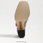 נשים הַנעָלָה Sam Edelman גילie slingback מרי ג'יין עקב פטנט שחור 4XL22X316 - Image 6