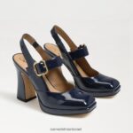 נשים הַנעָלָה Sam Edelman גילie slingback מרי ג'יין עקב צי מלכותי 4XL22X313
