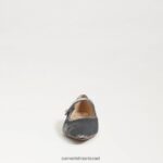 נשים הַנעָלָה Sam Edelman ג'ין מרי ג'יין מחודדת בוהן שטוחה קטיפה כחולה מעושנת 4XL22X541 - Image 3