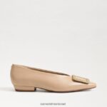 נשים הַנעָלָה Sam Edelman ג'נינה מחודדת בוהן שטוחה מקדמיה 4XL22X393 - Image 2