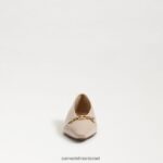 נשים הַנעָלָה Sam Edelman ג'ניקה מחודדת בוהן שטוחה פטנט צ'אי לאטה 4XL22X791 - Image 3