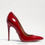 נשים הַנעָלָה Sam Edelman דנה עקב מחודד אדום אודם 4XL22X410 - Image 2