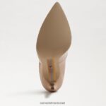 נשים הַנעָלָה Sam Edelman דנה עקב מחודד סומק בז' 4XL22X412 - Image 6