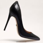 נשים הַנעָלָה Sam Edelman דנה עקב מחודד עור שחור 4XL22X409 - Image 7
