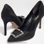 נשים הַנעָלָה Sam Edelman הרייט מחודדת עקב משי שחור 4XL22X592 - Image 7