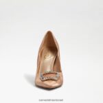 נשים הַנעָלָה Sam Edelman הרייט מחודדת עקב סומק רוזה סאטן 4XL22X593 - Image 3