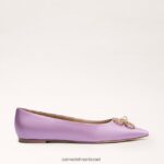 נשים הַנעָלָה Sam Edelman ואנדה סיור מחודדת בוהן שטוחה לילך 4XL22X272 - Image 2
