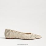 נשים הַנעָלָה Sam Edelman וונדה מחודדת בוהן שטוחה שֶׁנהָב 4XL22X477 - Image 2