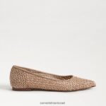 נשים הַנעָלָה Sam Edelman וונדה מחודדת בוהן שטוחה שיזוף חם 4XL22X478 - Image 2