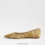 נשים הַנעָלָה Sam Edelman וונדה מחודדת בוהן שטוחה כּוּרכּוּם 4XL22X476 - Image 4