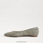 נשים הַנעָלָה Sam Edelman וונדה מחודדת בוהן שטוחה מרווה מאובקת 4XL22X479 - Image 4