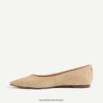 נשים הַנעָלָה Sam Edelman וונדה מחודדת בוהן שטוחה עץ אשור מולבן 4XL22X480 - Image 4