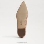 נשים הַנעָלָה Sam Edelman וונדה מחודדת בוהן שטוחה שיזוף חם 4XL22X478 - Image 6